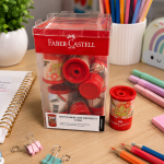 APONTADOR FABER CASTELL DEPOSITO 123