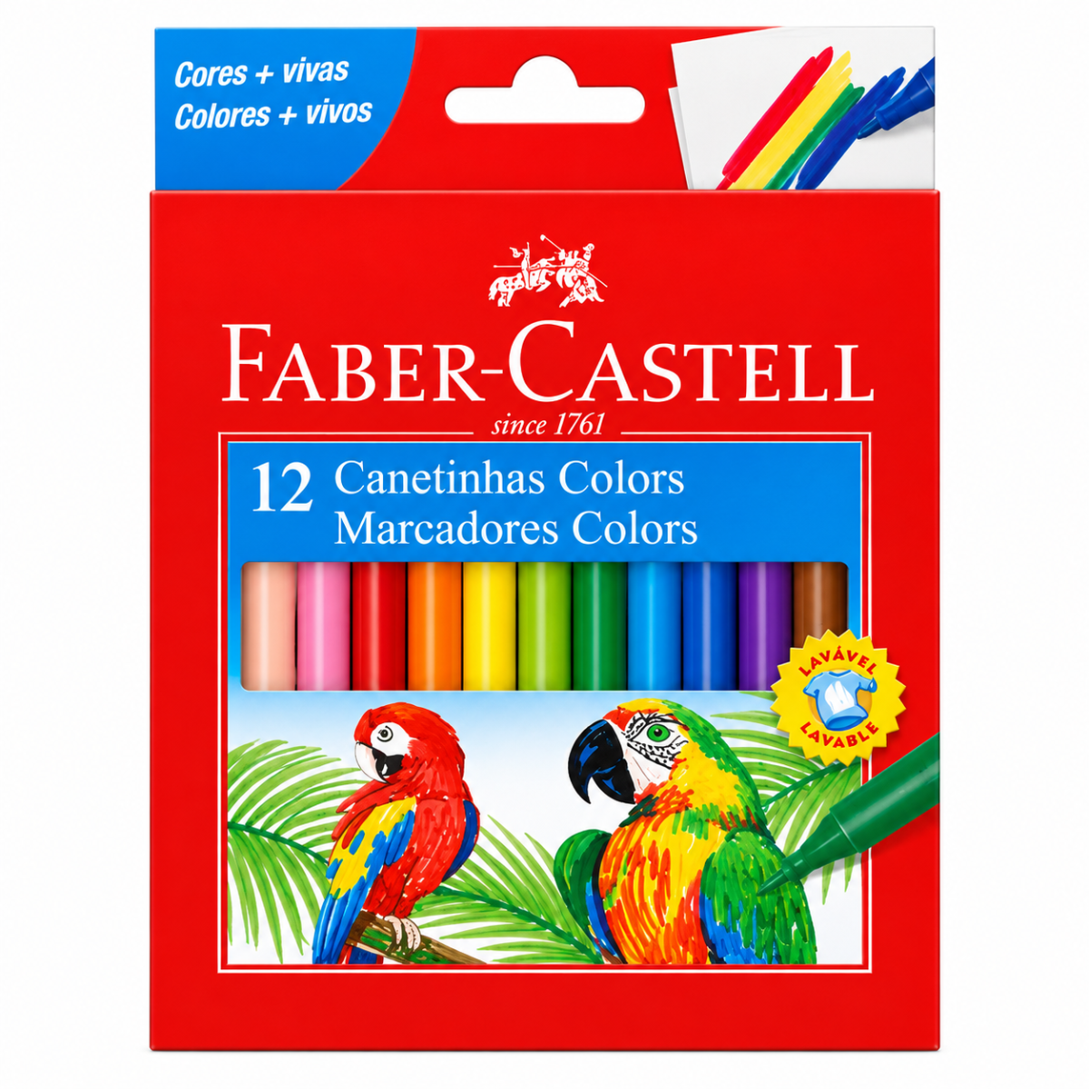 CANETINHA FABER CASTELL 12C 150112CZF CANETINHA FABER CASTELL 12C 150112CZF