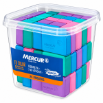 BORRACHA MERCUR TR 18 CORES SORTIDAS