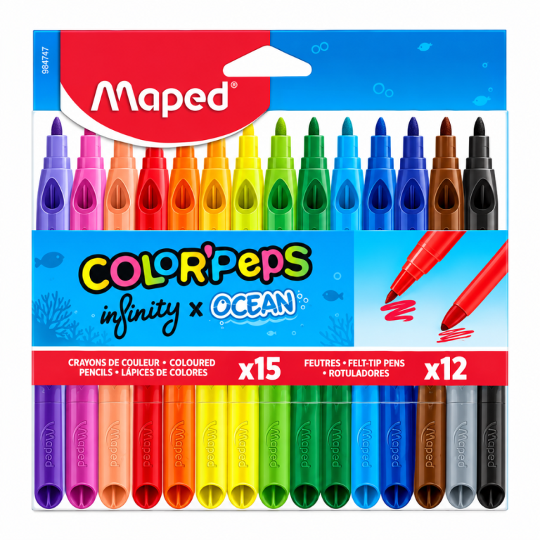 KIT MAPED LAPIS COR CANETINHA INFINIY 948747