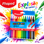 KIT MAPED LAPIS COR CANETINHA INFINIY 948747