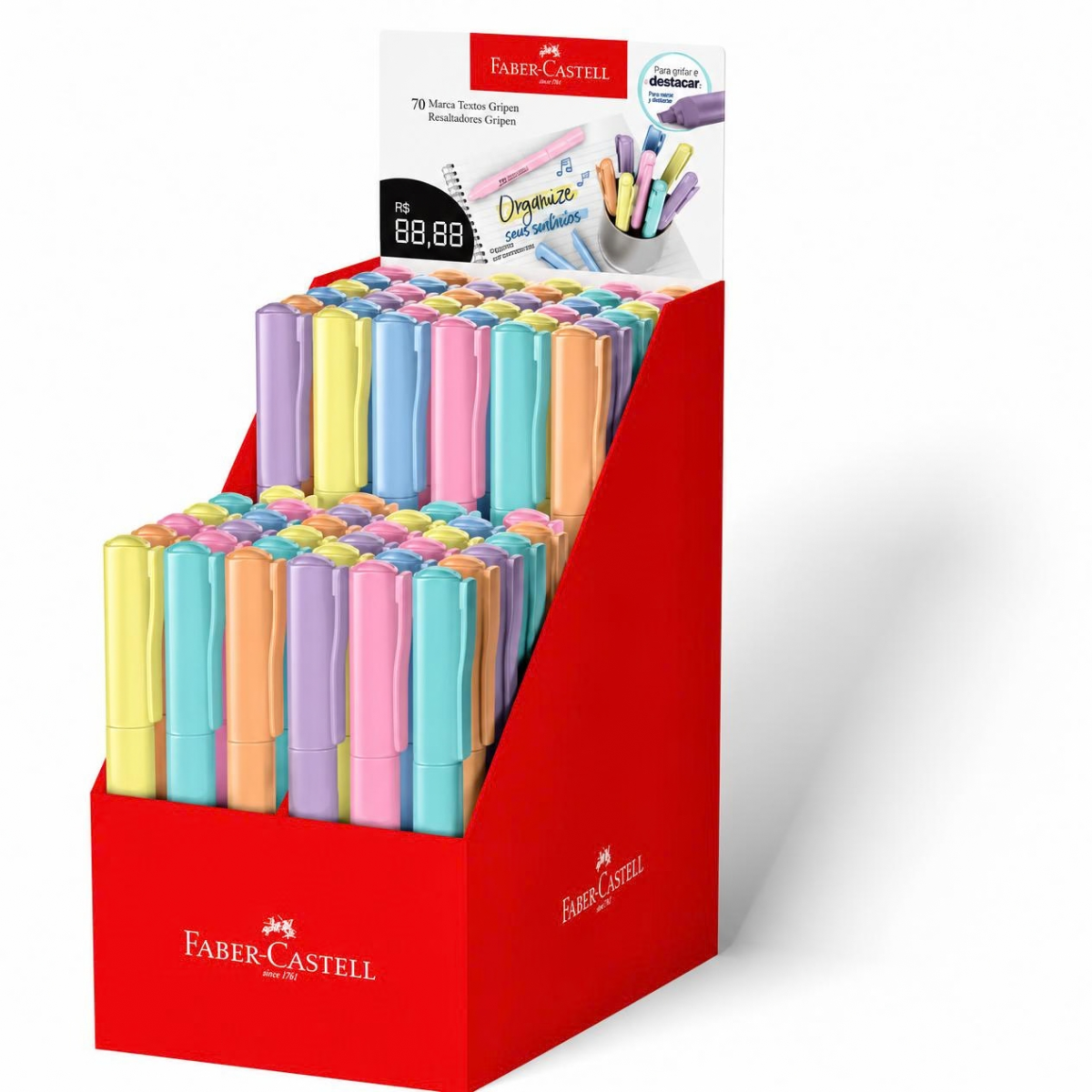 MARCA TEXTO FABER CASTELL GRIFPEN VARIADAS