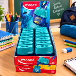 APONTADOR MAPED SHAKER DRAGON 2 FUROS 35025