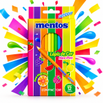 LAPIS COR COMPACTOR MENTOS 12C