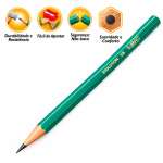LAPIS PRETO BIC EVOLUTION 2 840641
