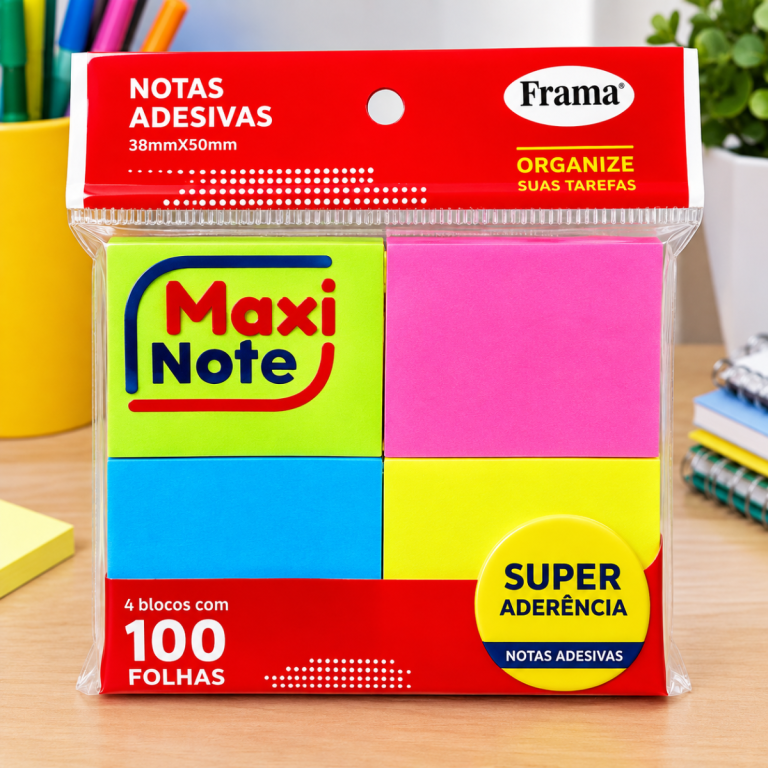 Notas Adesivas Frama Maxi Note 4 Blocos