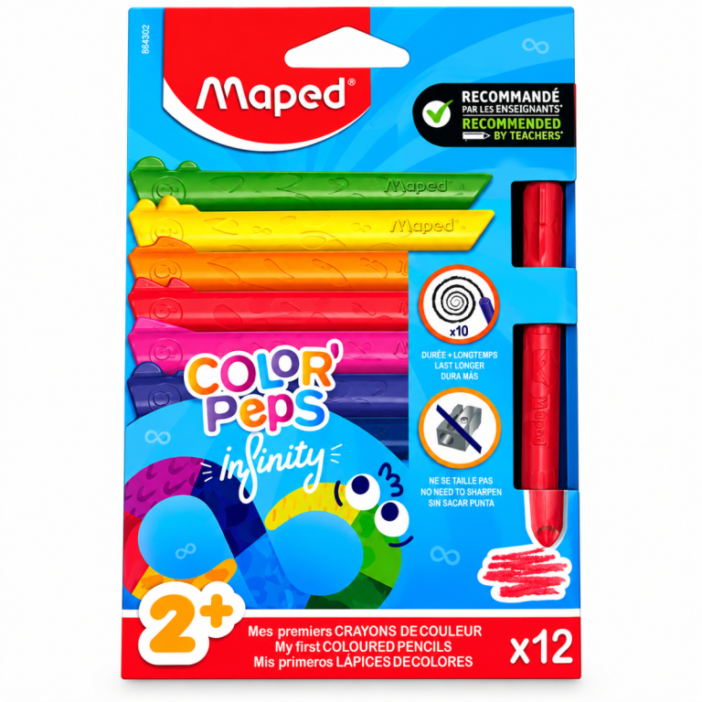 LAPIS COR MAPED INFINITY 12C JUMBO 864600
