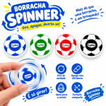 BORRACHA LYKE SPINNER FUTEBOL VARIADOS